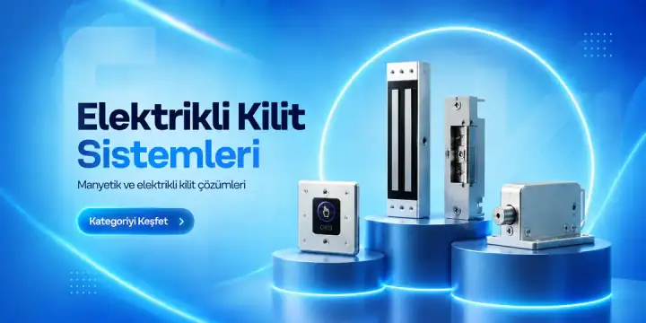 Elektrikli kilit sistemleri: manyetik ve elektrikli kilit çözümleri